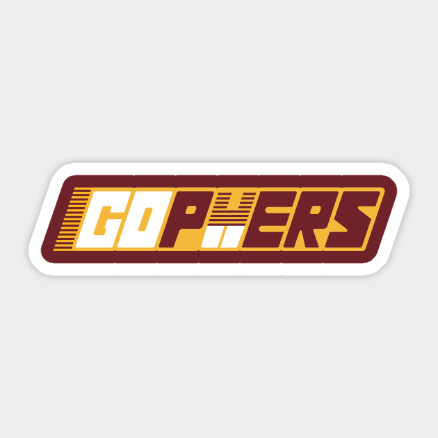 '22 GOPHERS Sticker by mjheubach